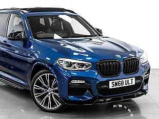 Used 2018 BMW X3 M Sport Blue - Interior and Exterior details 10
