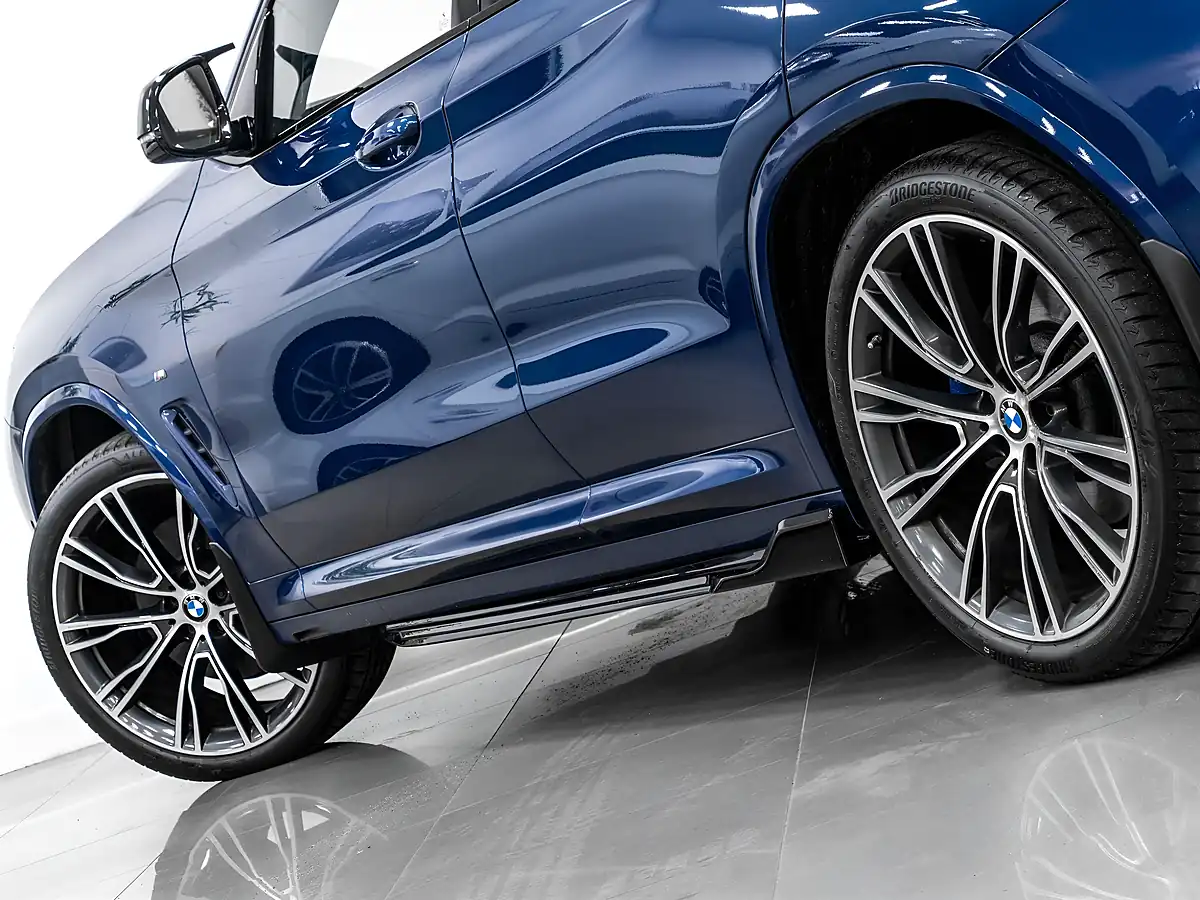 Used 2018 BMW X3 M Sport Blue - Interior and Exterior details 13