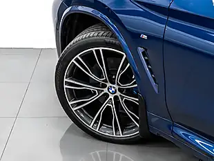 Used 2018 BMW X3 M Sport Blue - Interior and Exterior details 14