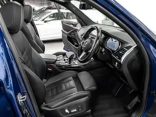 Used 2018 BMW X3 M Sport Blue - Interior and Exterior details 16