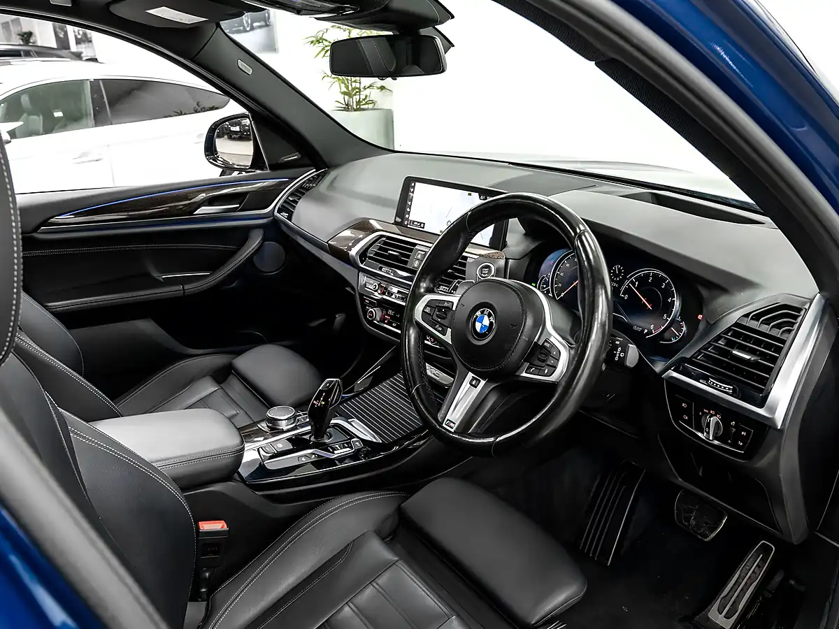 Used 2018 BMW X3 M Sport Blue - Interior and Exterior details 19