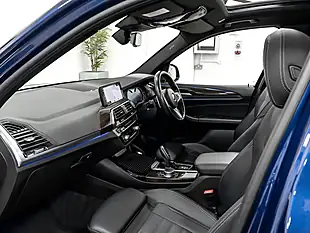 Used 2018 BMW X3 M Sport Blue - Interior and Exterior details 20
