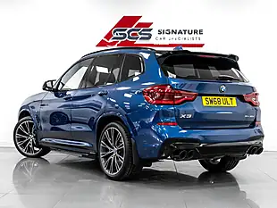 Used 2018 BMW X3 M Sport Blue - Interior and Exterior details 4