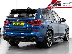 Used 2018 BMW X3 M Sport Blue - Interior and Exterior details 5
