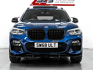 Used 2018 BMW X3 M Sport Blue - Interior and Exterior details 6