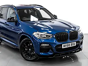 Used 2018 BMW X3 M Sport Blue - Interior and Exterior details 10