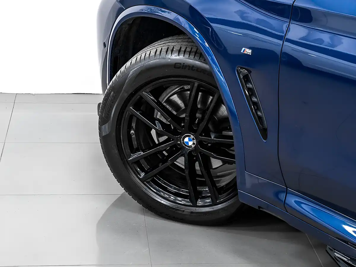 Used 2018 BMW X3 M Sport Blue - Interior and Exterior details 13