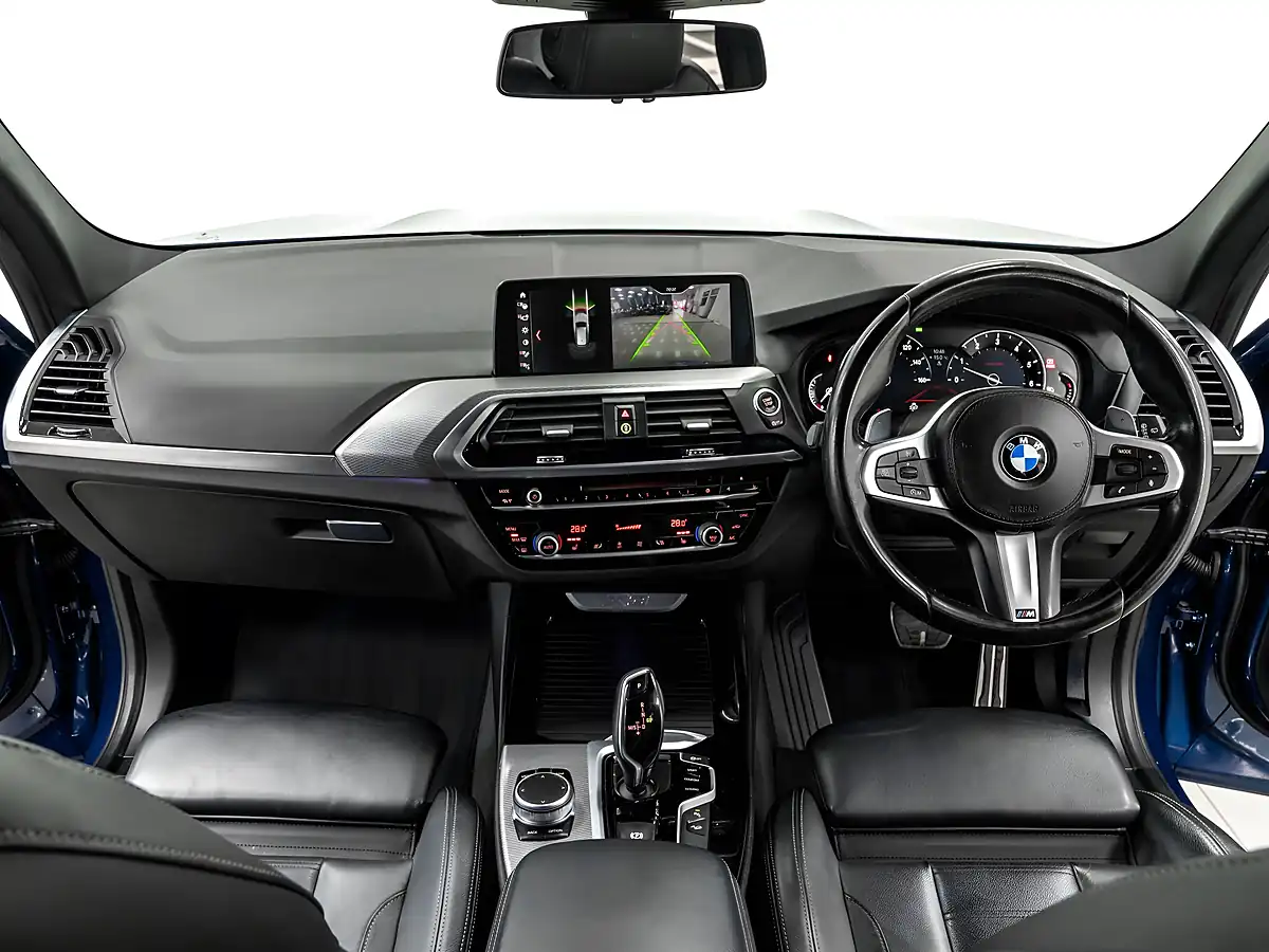 Used 2018 BMW X3 M Sport Blue - Interior and Exterior details 17