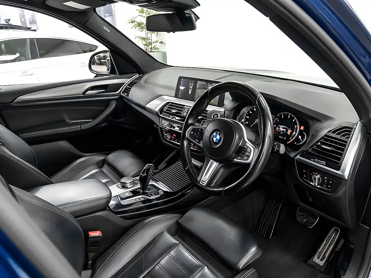 Used 2018 BMW X3 M Sport Blue - Interior and Exterior details 18