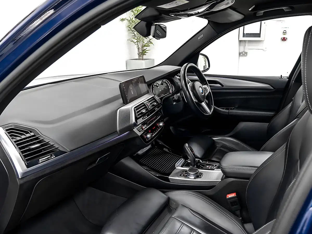 Used 2018 BMW X3 M Sport Blue - Interior and Exterior details 19