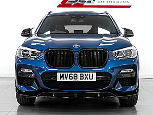 Used 2018 BMW X3 M Sport Blue - Interior and Exterior details 6
