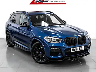 Used 2018 BMW X3 M Sport Blue - Interior and Exterior details 8