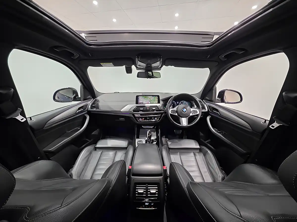 Used 2018 BMW X3 M Sport Blue - Interior and Exterior details 12