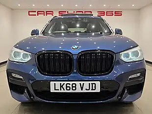 Used 2018 BMW X3 M Sport Blue - Interior and Exterior details 15
