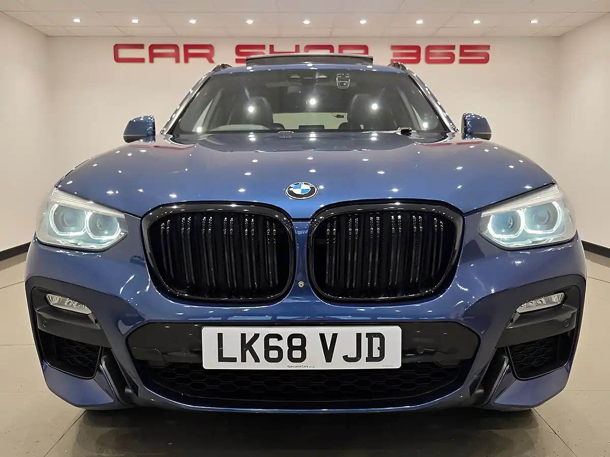 Used 2018 BMW X3 M Sport Blue - Interior and Exterior details 15