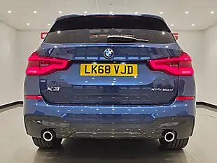 Used 2018 BMW X3 M Sport Blue - Interior and Exterior details 16