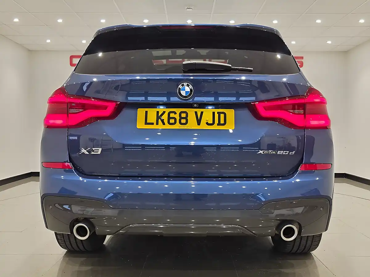 Used 2018 BMW X3 M Sport Blue - Interior and Exterior details 16