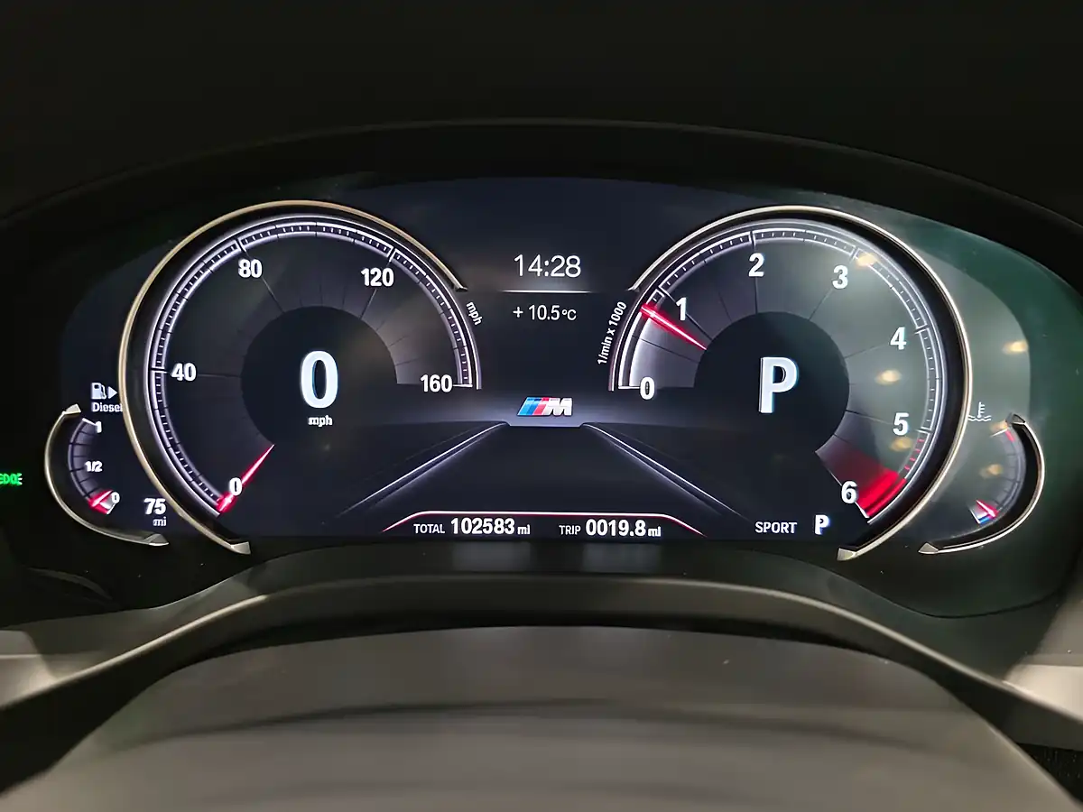 Used 2018 BMW X3 M Sport Blue - Interior and Exterior details 19