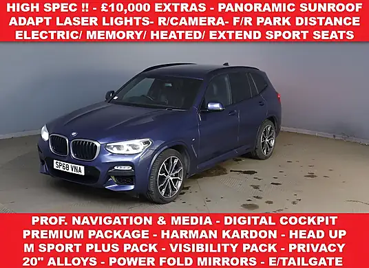 2018 BMW X3 30d M Sport
