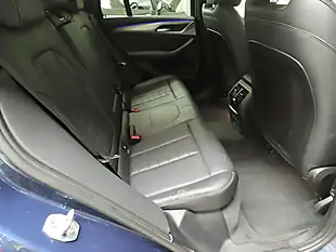 Used 2018 BMW X3 M Sport Blue - Interior and Exterior details 3