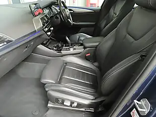 Used 2018 BMW X3 M Sport Blue - Interior and Exterior details 6