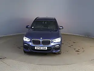Used 2018 BMW X3 M Sport Blue - Interior and Exterior details 8