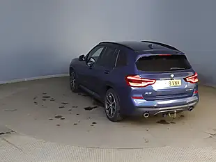 Used 2018 BMW X3 M Sport Blue - Interior and Exterior details 9