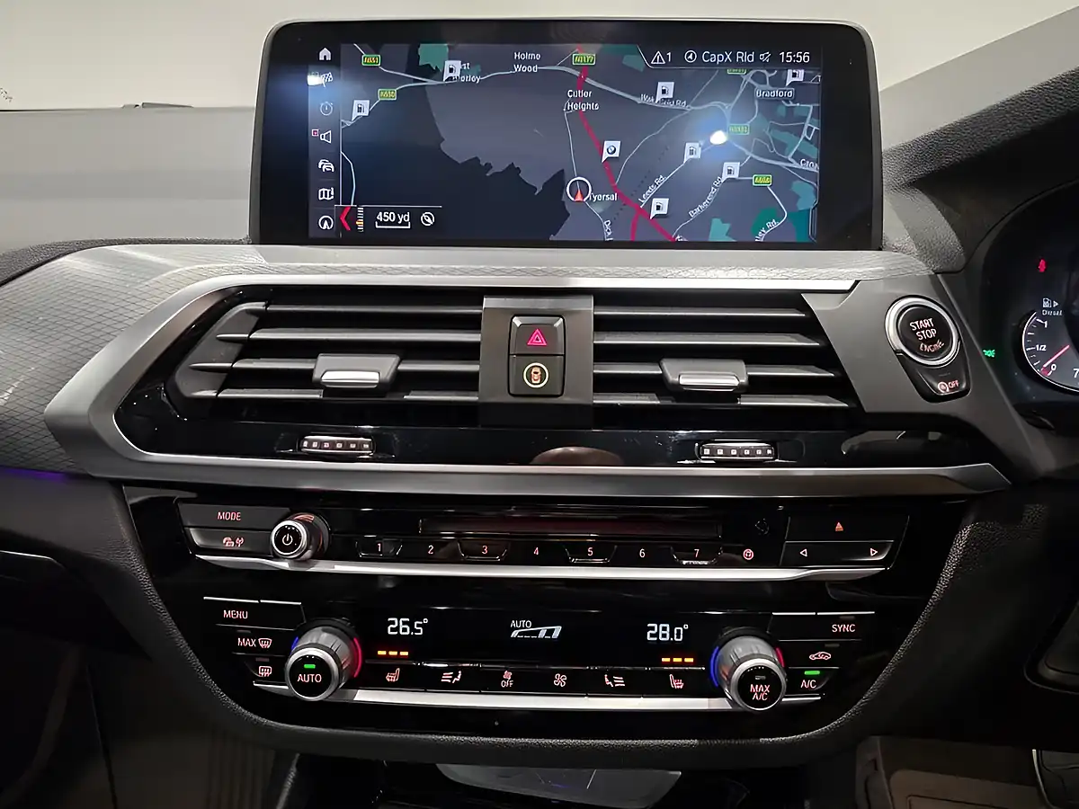 Used 2018 BMW X3 M Sport Blue - Interior and Exterior details 11