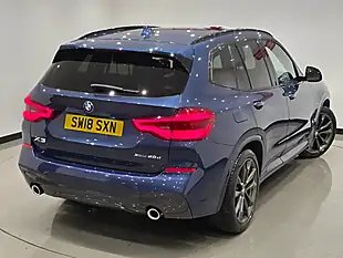 Used 2018 BMW X3 M Sport Blue - Interior and Exterior details 16