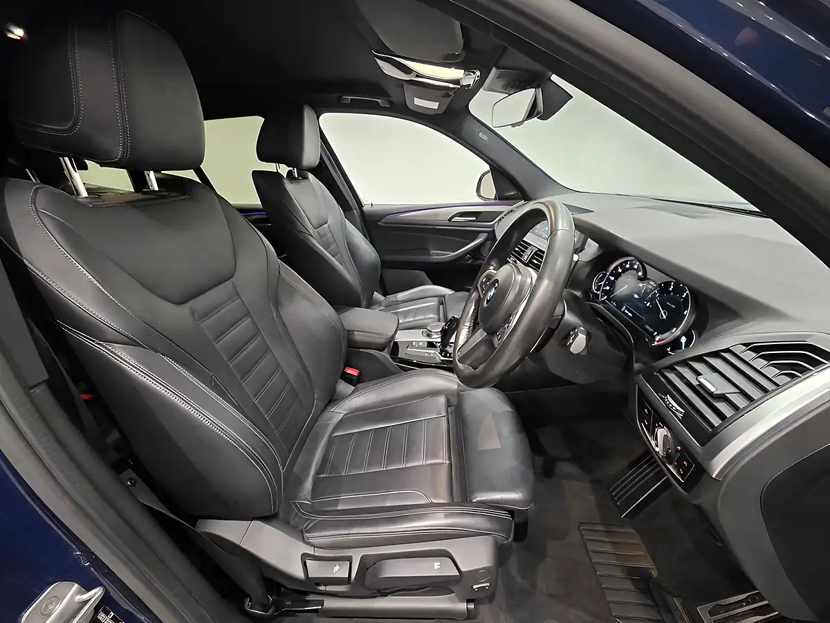 Used 2018 BMW X3 M Sport Blue - Interior and Exterior details 7