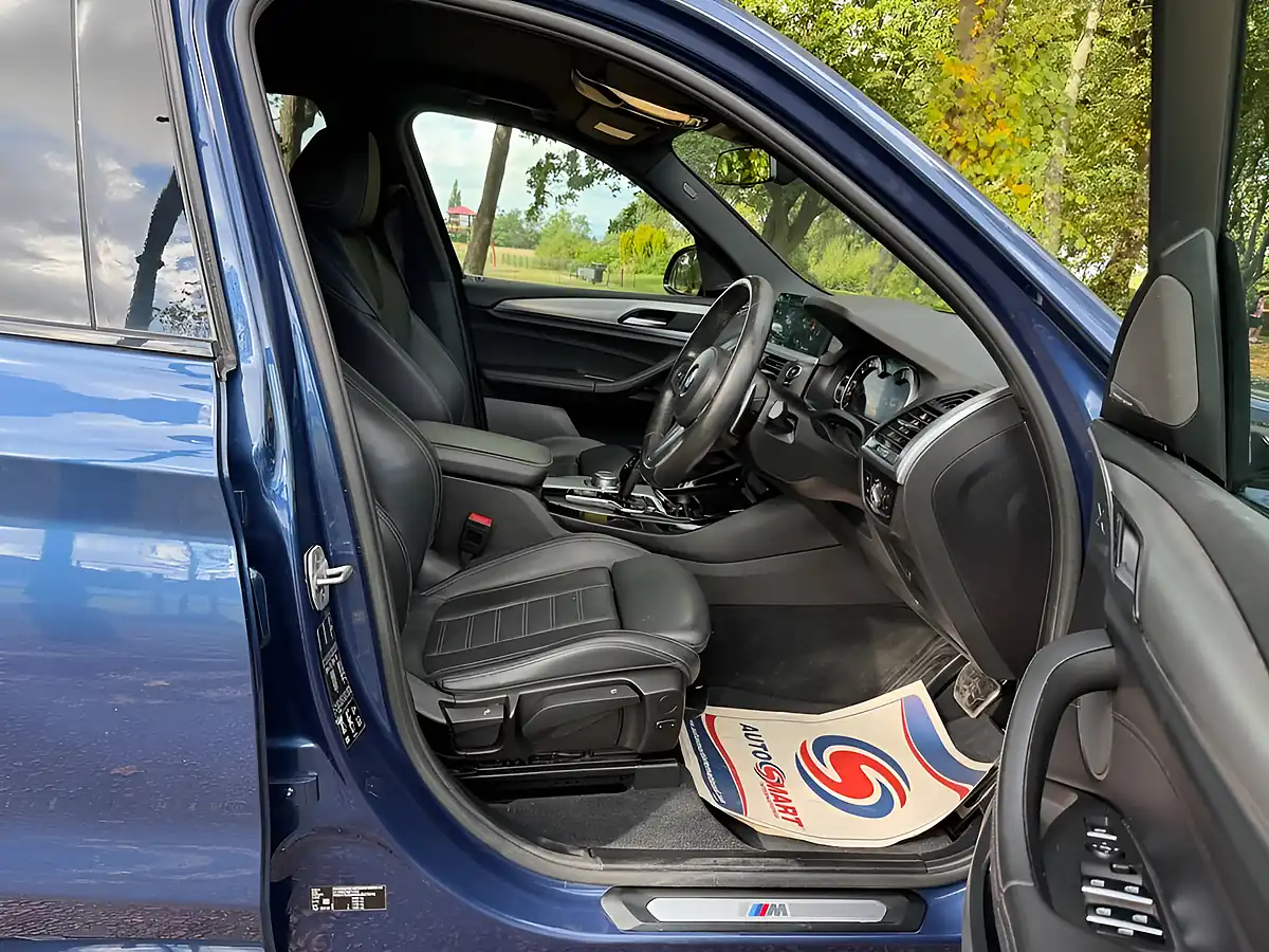 Used 2018 BMW X3 M Sport Blue - Interior and Exterior details 10