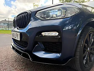 Used 2018 BMW X3 M Sport Blue - Interior and Exterior details 14