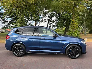 Used 2018 BMW X3 M Sport Blue - Interior and Exterior details 2