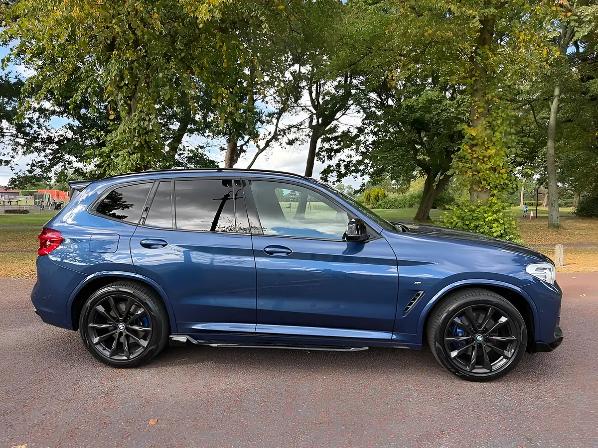 Used 2018 BMW X3 M Sport Blue - Interior and Exterior details 2