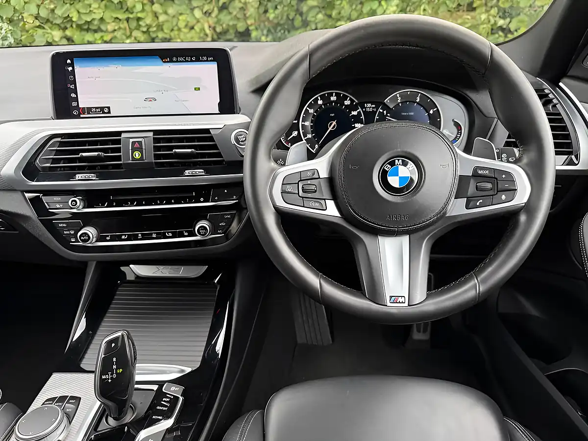 Used 2018 BMW X3 M Sport Blue - Interior and Exterior details 15