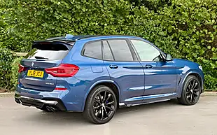 Used 2018 BMW X3 M Sport Blue - Interior and Exterior details 4