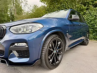 Used 2018 BMW X3 M Sport Blue - Interior and Exterior details 5