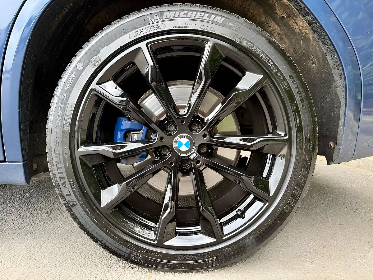 Used 2018 BMW X3 M Sport Blue - Interior and Exterior details 6