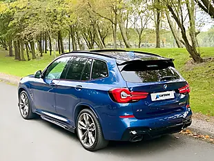 Used 2018 BMW X3 M Sport Blue - Interior and Exterior details 15