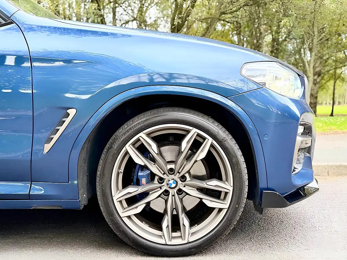Used 2018 BMW X3 M Sport Blue - Interior and Exterior details 16