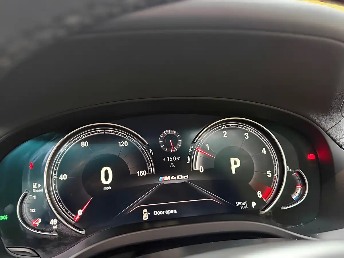 Used 2018 BMW X3 M Sport Blue - Interior and Exterior details 17