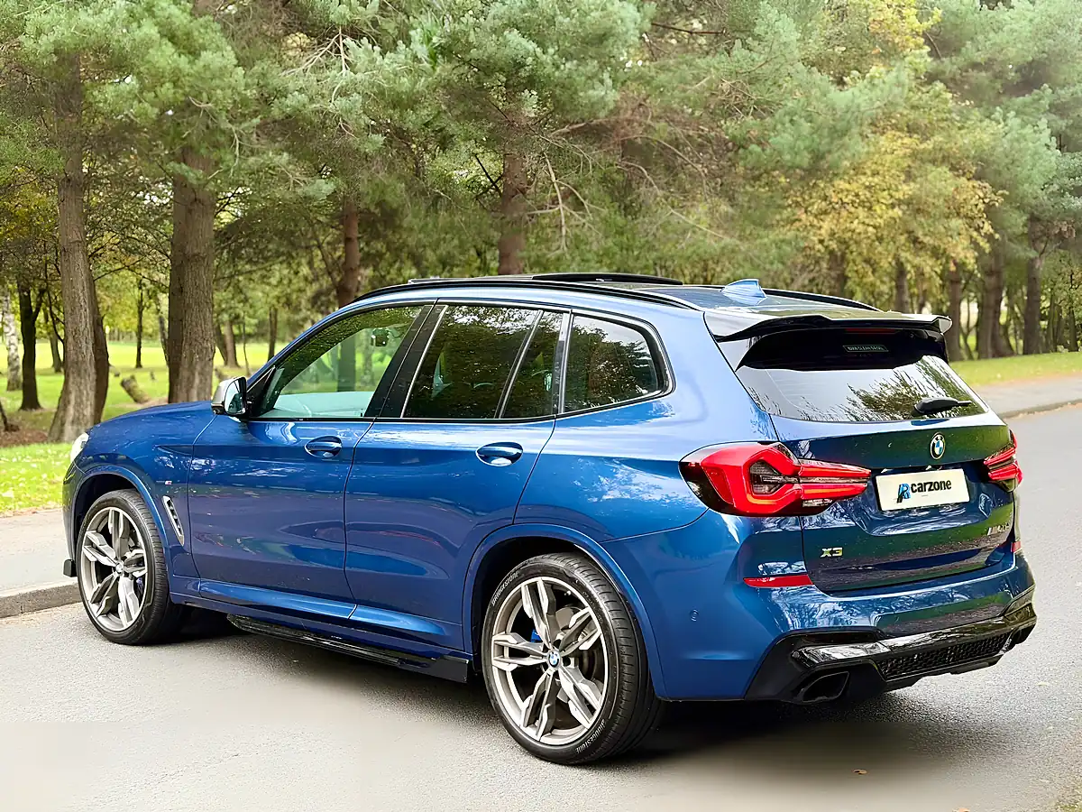 Used 2018 BMW X3 M Sport Blue - Interior and Exterior details 2
