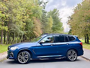Used 2018 BMW X3 M Sport Blue - Interior and Exterior details 5