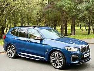 Used 2018 BMW X3 M Sport Blue - Interior and Exterior details 6