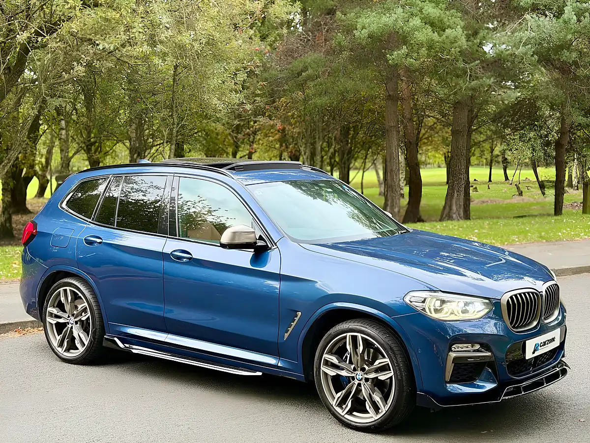 Used 2018 BMW X3 M Sport Blue - Interior and Exterior details 6
