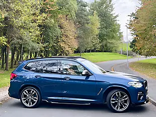 Used 2018 BMW X3 M Sport Blue - Interior and Exterior details 8