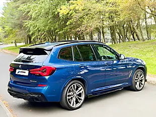 Used 2018 BMW X3 M Sport Blue - Interior and Exterior details 9
