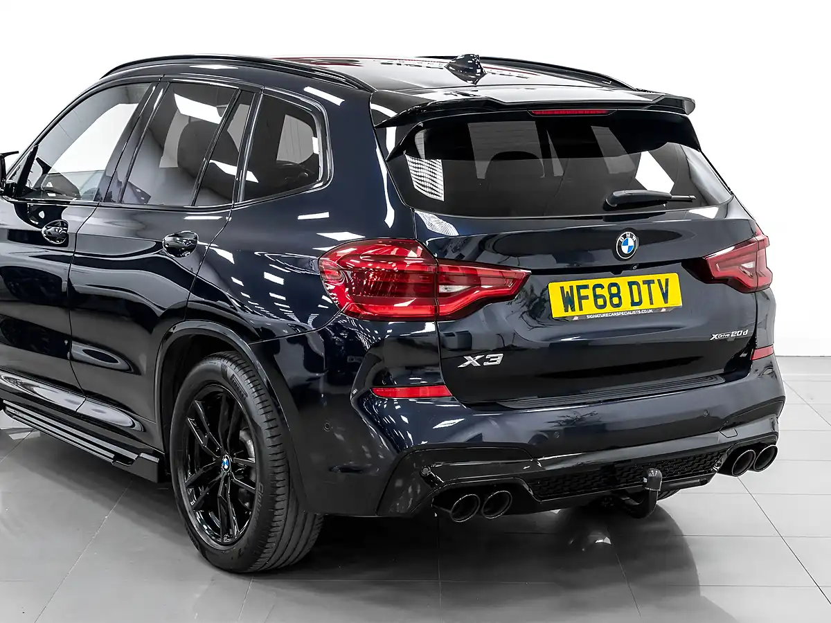 Used 2018 BMW X3 M Sport Carbon Black / Black - Interior and Exterior details 11