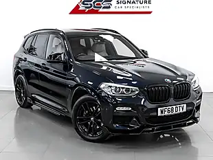 Used 2018 BMW X3 M Sport Carbon Black / Black - Interior and Exterior details 8