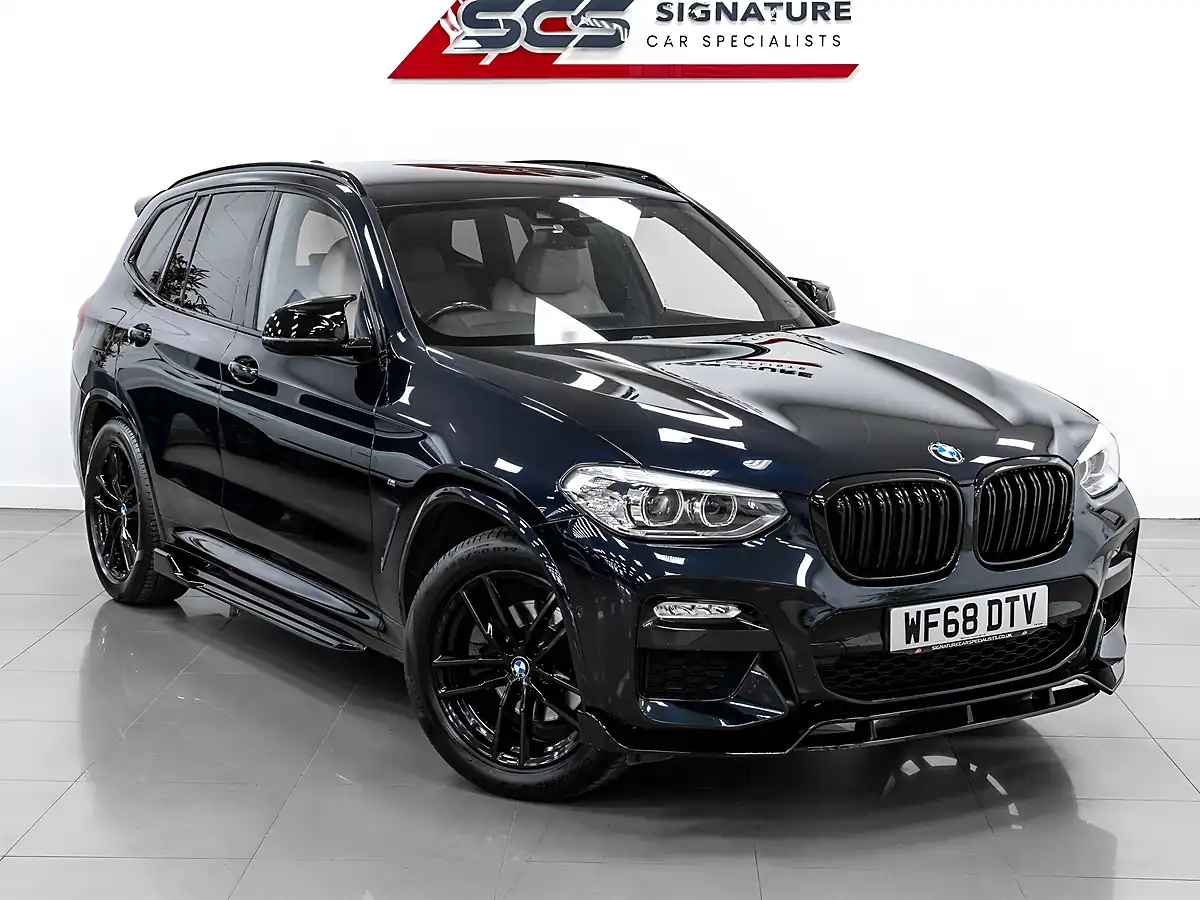 Used 2018 BMW X3 M Sport Carbon Black / Black - Interior and Exterior details 8